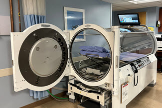 Hyperbaric Oxygen Therapy at SMH